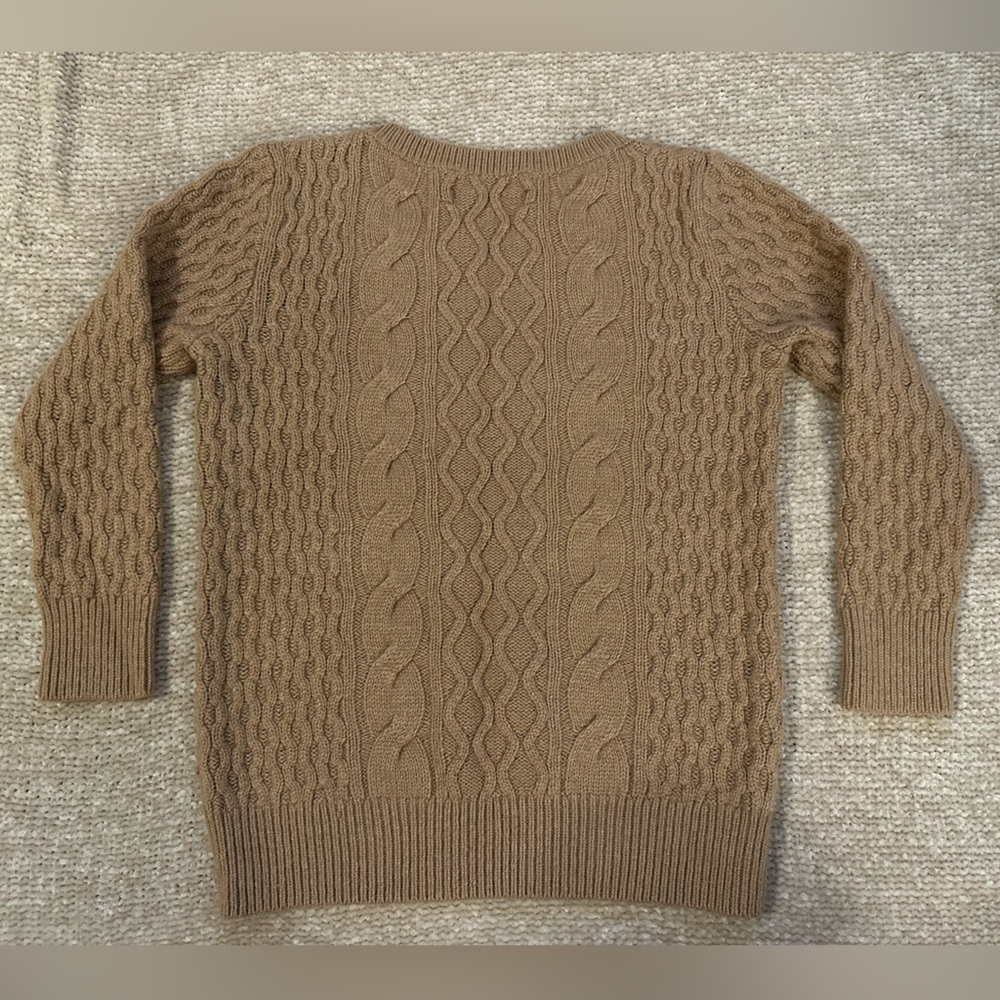 LOFT Cable Knit Sweater - Size XS - Picture 2 of 3